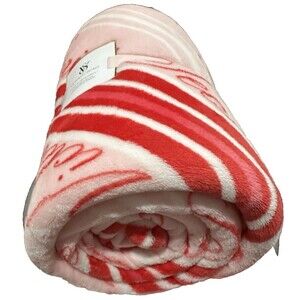 VICTORIA'S SECRET COZY PLUSH BLANKET 50IN x 60IN NEW WITH TAG
